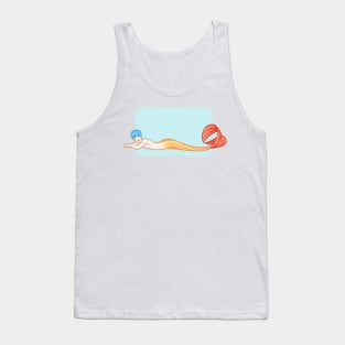 BTS Suga Min Yonngi Mermaid Tank Top